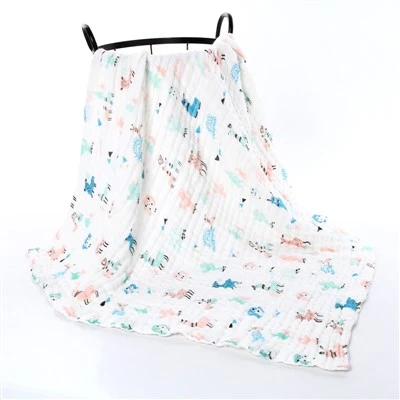 Sechs Schichten gaze muslimische Babydecke
